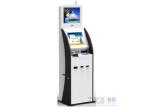 17 Inch Cold Rolled Steel Digital Kiosk Display With ID Scanner Card Issue