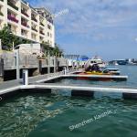 Waterproof Aluminum Floating Docks Marine Grade Jet Ski Floating Pontoon