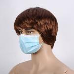 Disposable Earloop Procedure Nonwoven Face Mask 3 ply for Adult use