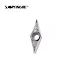 VCGT160404 Cemented Carbide CNC Lathe Cutting Tools For Aluminum Outer Round