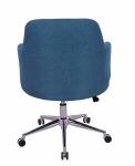 Classic Adjustable Office Desk Chair Twill Fabric Navy Eco - Friendly OEM