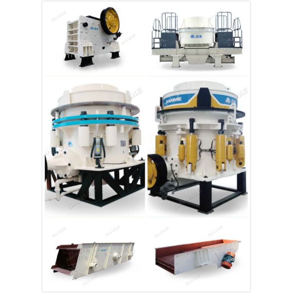 ISO Feeding 450mm Granite Aggregate Crushing Equipment