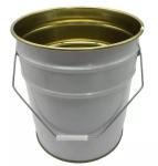 UN 0.43mm Thickness Paint Pail Bucket With Iron Hoop Lid