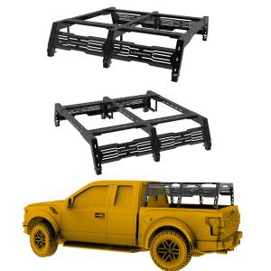 Wholesale GLADIATOR Pickup JT BALCK Powder Coating Adjustable Overland Truck Bed Rack Roll Bar from china suppliers