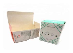 Wholesale Custom Printing Cardboard Tea Boxes / Foldable Tea Box ISO9001 Certification from china suppliers