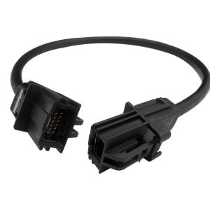 Wholesale Black 12 Pin HSD LVDS Extension Cable Durable For Automotive from china suppliers