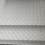 Hot Rolled 316L Stainless Steel Checkered Plate Corrosion Resistance Checkered