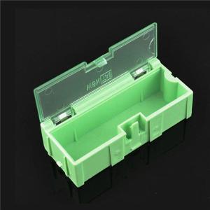 Wholesale Durable Green SMD Storage Box , Plastic Electronic Components Box from china suppliers