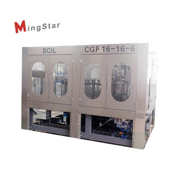 4000 BPH Bottled Spirits Filling Machines For Ginger Wine , Liquor Bottling