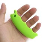 Shopping Bag 9x2x2.5cm Handle Grip SGS Custom Silicone Parts