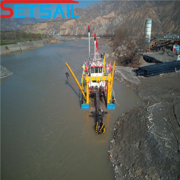 Submersible Cutter Sand Suction Dredger with 6000 Cubic Meter Per Hour Water