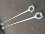 3/4-66 Galvanized Ground Helical Piles For Transmission Tower 6mm 8mm Helix
