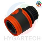 Plastic Garden Quick Connect Hose Coupling With 3/4'' Male Thread For Gardening