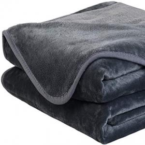 China 330gsm 90''X108'' King Size Fleece Blanket , Bedsure Flannel Fleece Blanket on sale