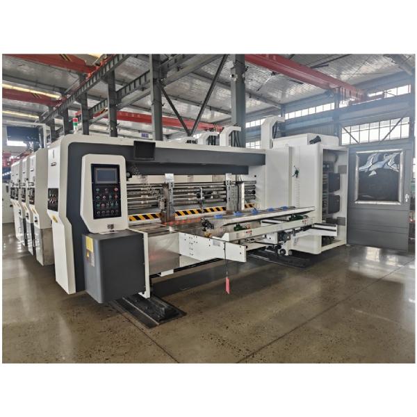 Automatic Corrugated Box Making Machine with High Speed Printing Slotting