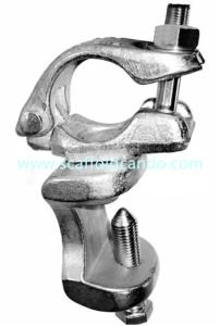 Wholesale High load-bearing strength scaffolding Q235 galvanized fixed swivel beam coupler girder clamp 1.50kg 48.3mm from china suppliers
