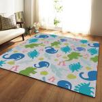 Living room carpet, bedroom floor mat, DIY pattern, flexible cross-border carpet