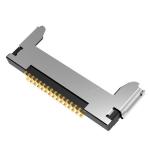 Micro Coaxial Cable Assembly 20345-015T-32R With 15 Pins, Featuring A 0.4mm