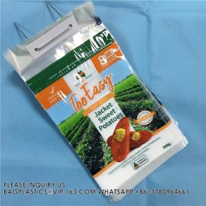 Wholesale Wicket Bag For Vegetable Packaging Factory Recycle PE laminated PET vegetable bag, fruit pouch, bread bag pack from china suppliers