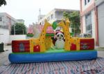 0.55 mm PVC Tarpaulin Outdoor Playground Inflatable Amusement Park Of Animal