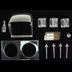 Transparent Plastic Parts Household Mold with XPM Core Material and High
