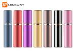 Empty Pen Type Twist Up Refillable Perfume Spray Bottle Aluminium Covered 10ml