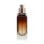 Empty Square 120ml Lotion Glass Bottles Spray Pump 4 Oz Amber Glass Bottles