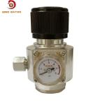 Aluminium Commercial CO2 Mini Gas Regulator With 1.8K Burst Safety Valve