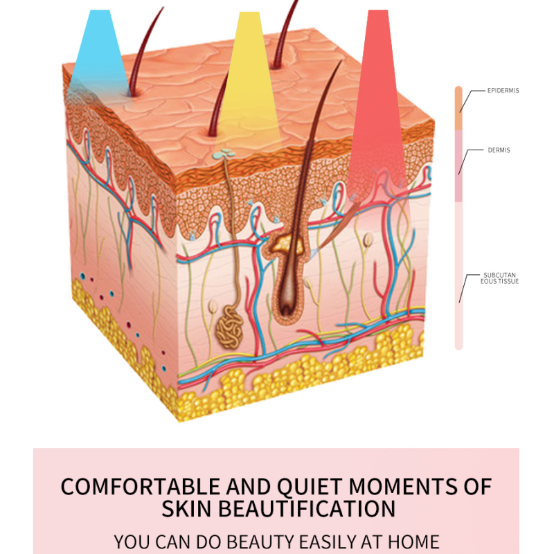 Anti Aging Wrinkle Removal Pdt Light Therapy Mask Ce 7 Color Therapy