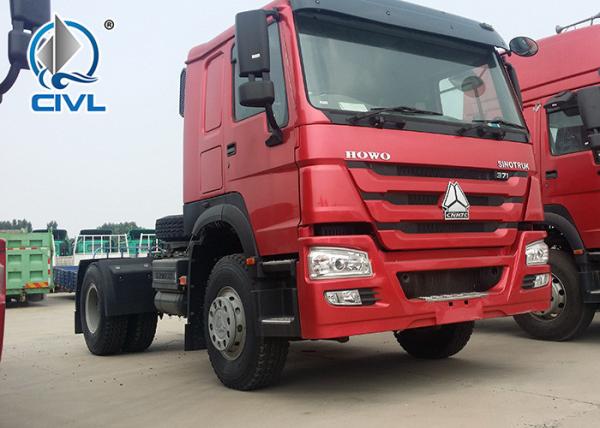 SINOTRUK HOWO 336hp Prime Mover Truck Unloading Diesel 4x2 Trucks Color Can Be