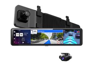 Wholesale GPS Navigation 9.66&quot; Live Streaming 4G LTE Dash Camera from china suppliers