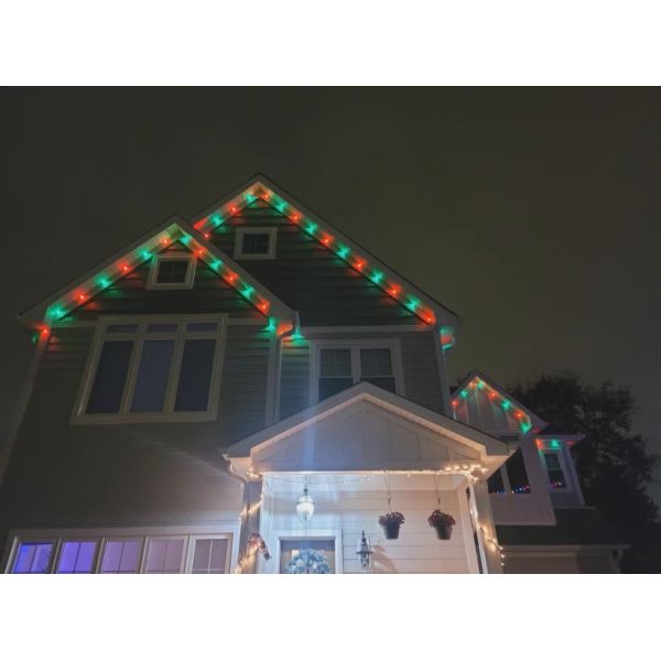 Create a colorful atmosphere with RGB multicolor strip lights Chageable and RGBIC Blutooth control
