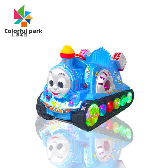 Children's game machine coin-operated shake car commercial new electric music blue Thomas swing machine