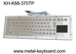 China Stable Performance Industrial Keyboard with Touchpad 70 Keys , Metal Touchpad Keyboard on sale