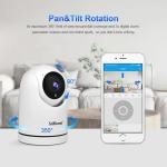 Indoor Home Security Support Night Vision 2MP Camera Support Two-Way Audio 128