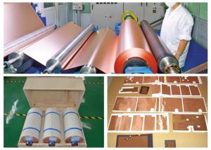 Wholesale Matt Treated Red Thin Copper Foil Low Profile Good Folding Endurance from china suppliers