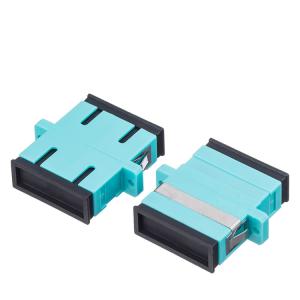 Wholesale Optical Fiber Adapter Optic Adapter LC/APC Single Mode Duplex Coupler Coupling Adapter Connector from china suppliers