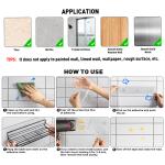 No Drilling Rustproof Traceless Adhesive Shower Wall Shelves Shower Caddy Basket