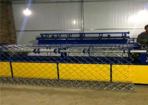 Wholesale 3-6M Width Chain Link Machine Iron Net Making Machine Black / Paint Surface from china suppliers