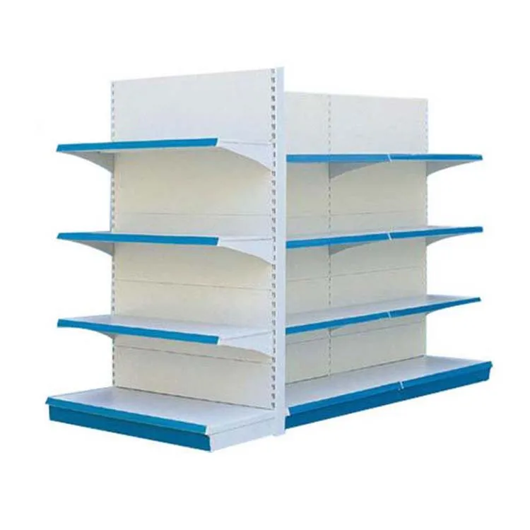 Factory Custom metal super market store shelving