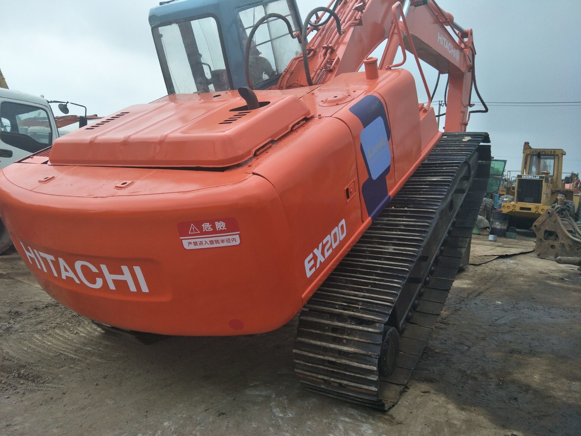 Used Hitachi EX200 ZX200 EX100 EX60 Japanese Hydraulic Track Crawler Digger Excavator