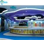 High Quality Indoor Fun Park Kid's Play Area Snow Theme Support Customization