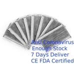 4 Ply Earloop Procedure Masks , Active Carbon Face Mask Toxic Prevent