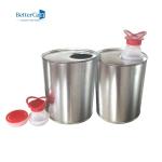 ISO9001 Custom Engine Oil Tin Empty Square Paint Cans 1 Liter
