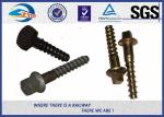 Railway Sleeper Screws Hexagon in Railroad , Track Hex Head Screw
