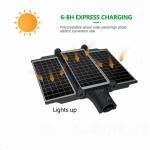 Ip65 All In One Solar Street Light Outdoor Waterproof 200w To 600w For Road