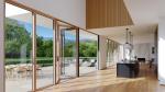 Multifunctional EPDM Seal Weather Resistant Aluminium Folding Doors Sliding