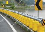 Traffic Anti Crash Highway Roller Barrier Anti Corrosion Hot Galvanized Steel