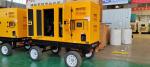 1500RPM Dongfeng Kangmingsi 100KVA Mobile Silent Generator Set with Marathon