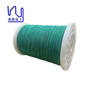 Wholesale USTC-F 0.1mmx 50 Green Natural Silk Covered Litz Wire For High End Audio Equipment from china suppliers